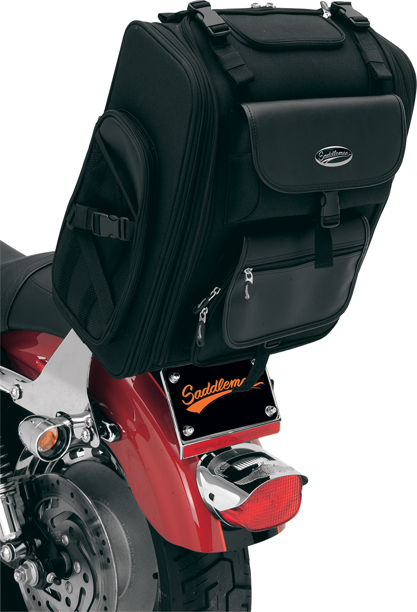 SADDLEMEN S2200E Expandable Sissy Bar Bag