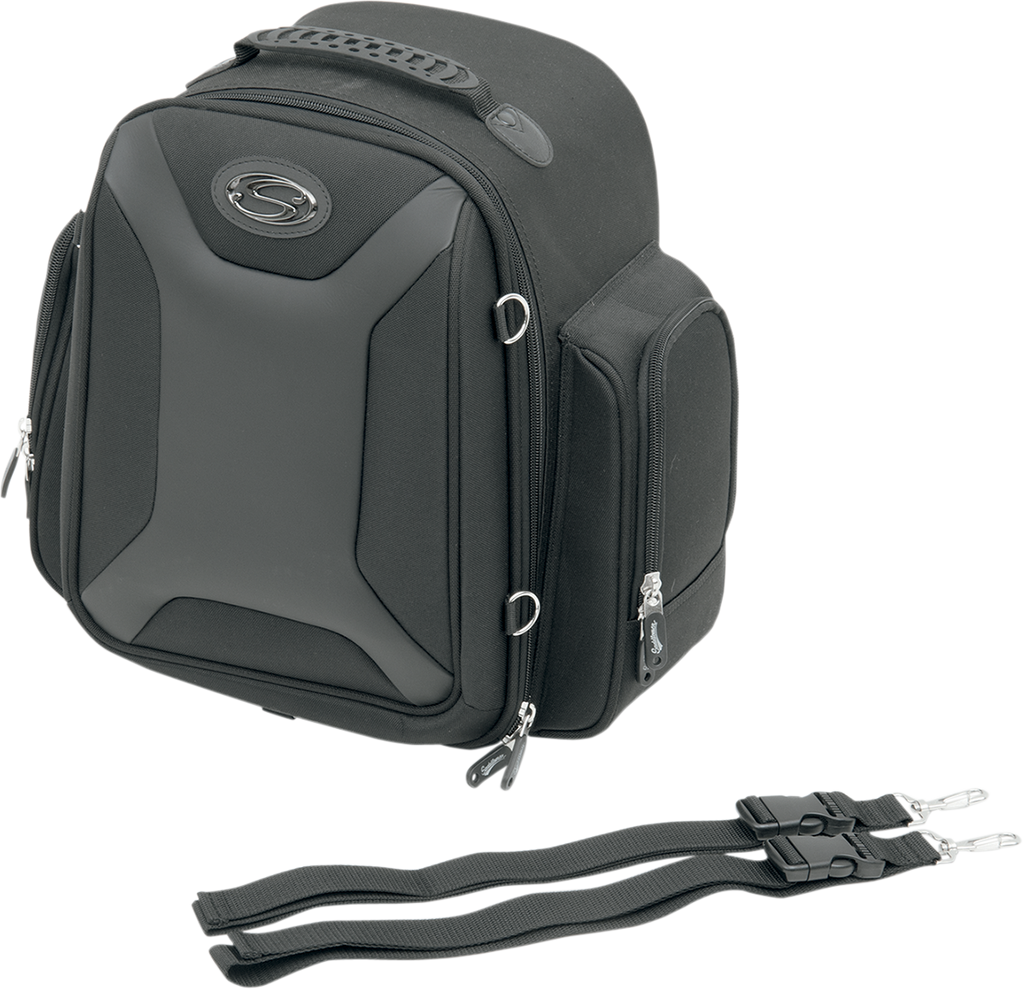 SADDLEMEN Sport Sissy Bar Bag - Black