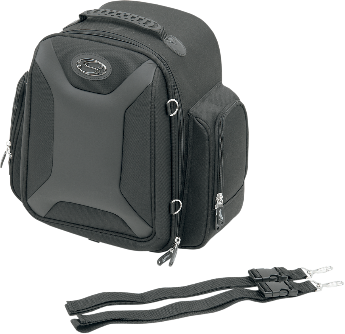 SADDLEMEN Sport Sissy Bar Bag - Black