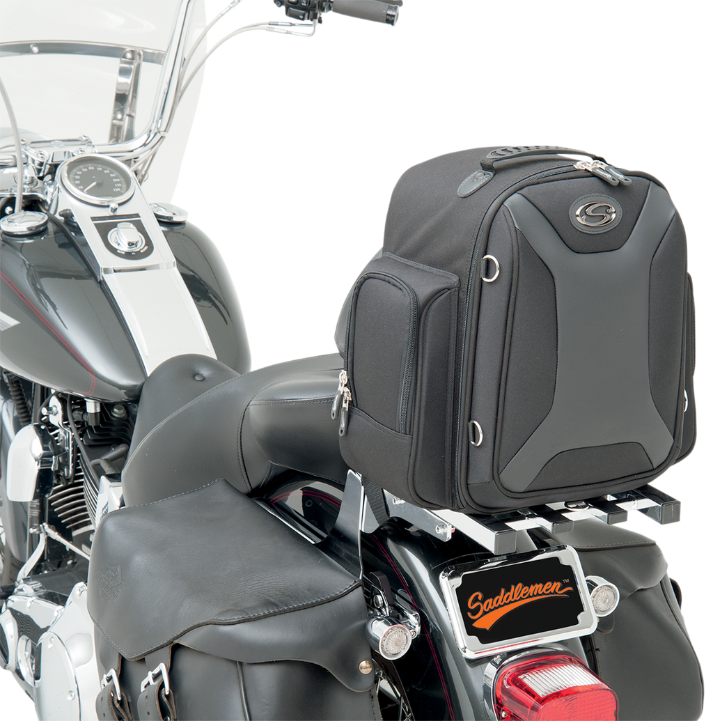 SADDLEMEN Sport Sissy Bar Bag - Black