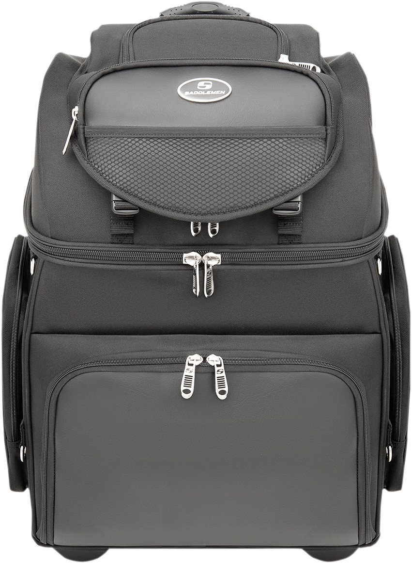 SADDLEMEN Sissy Bar Bag - Black