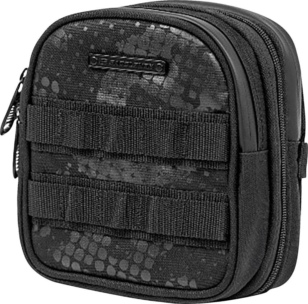 SADDLEMEN Fundamentals Sissy Bar Bag - Black
