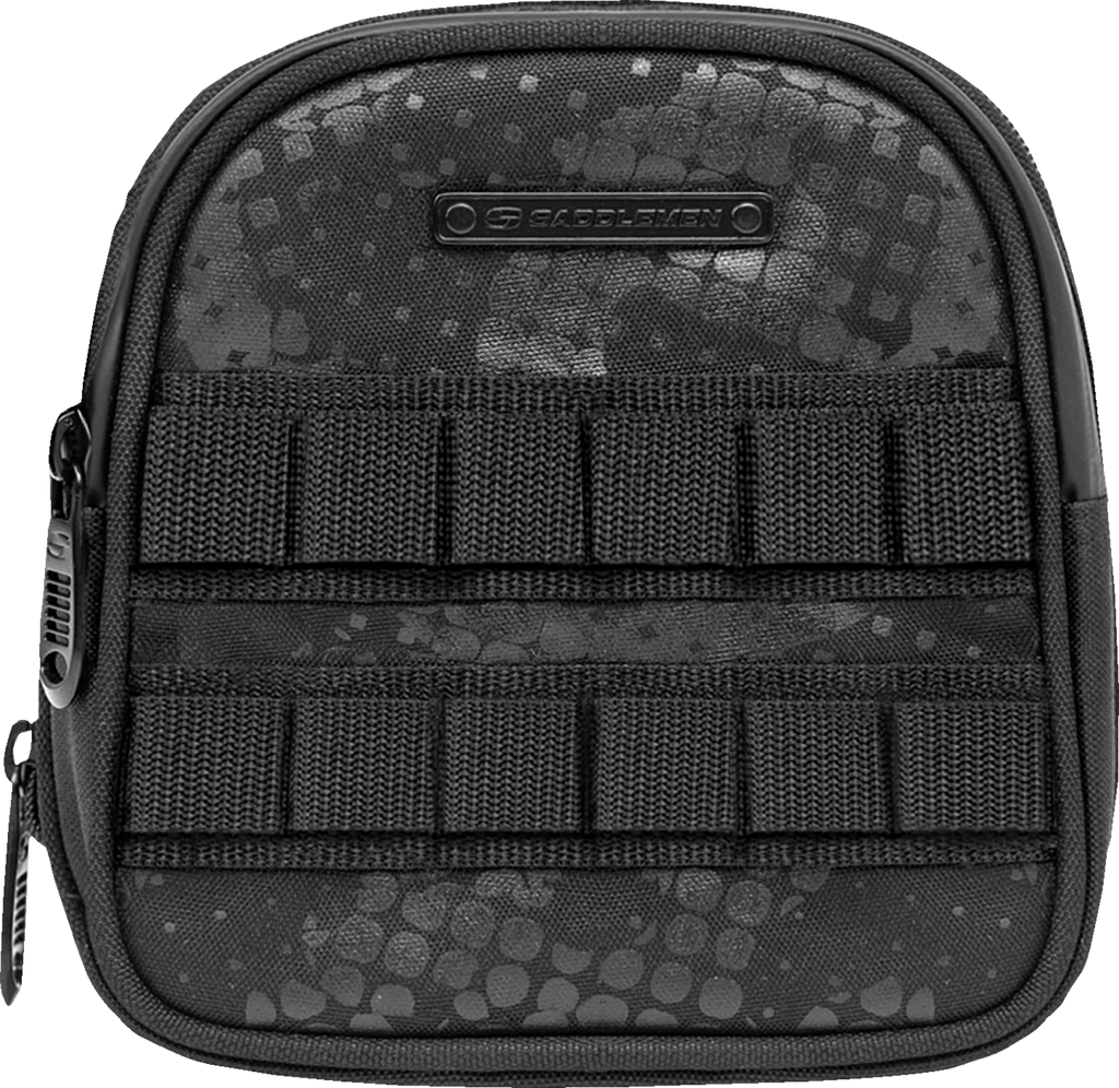 SADDLEMEN Fundamentals Sissy Bar Bag - Black