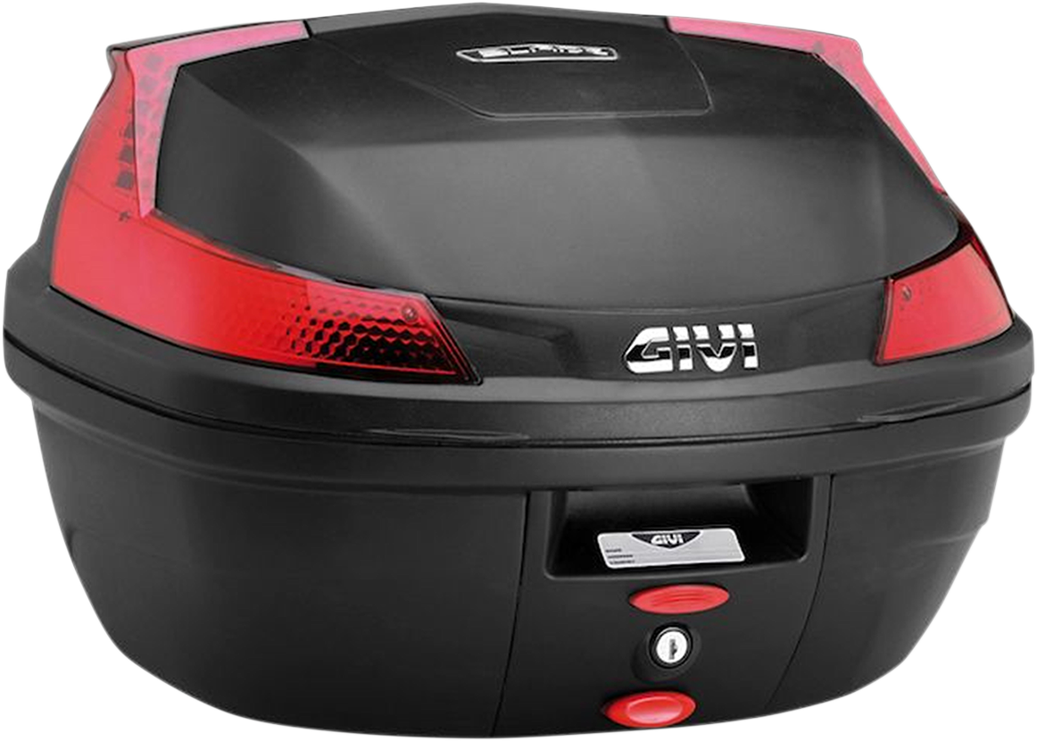 GIVI Blade Top Case - Red Lens - 37 Liter