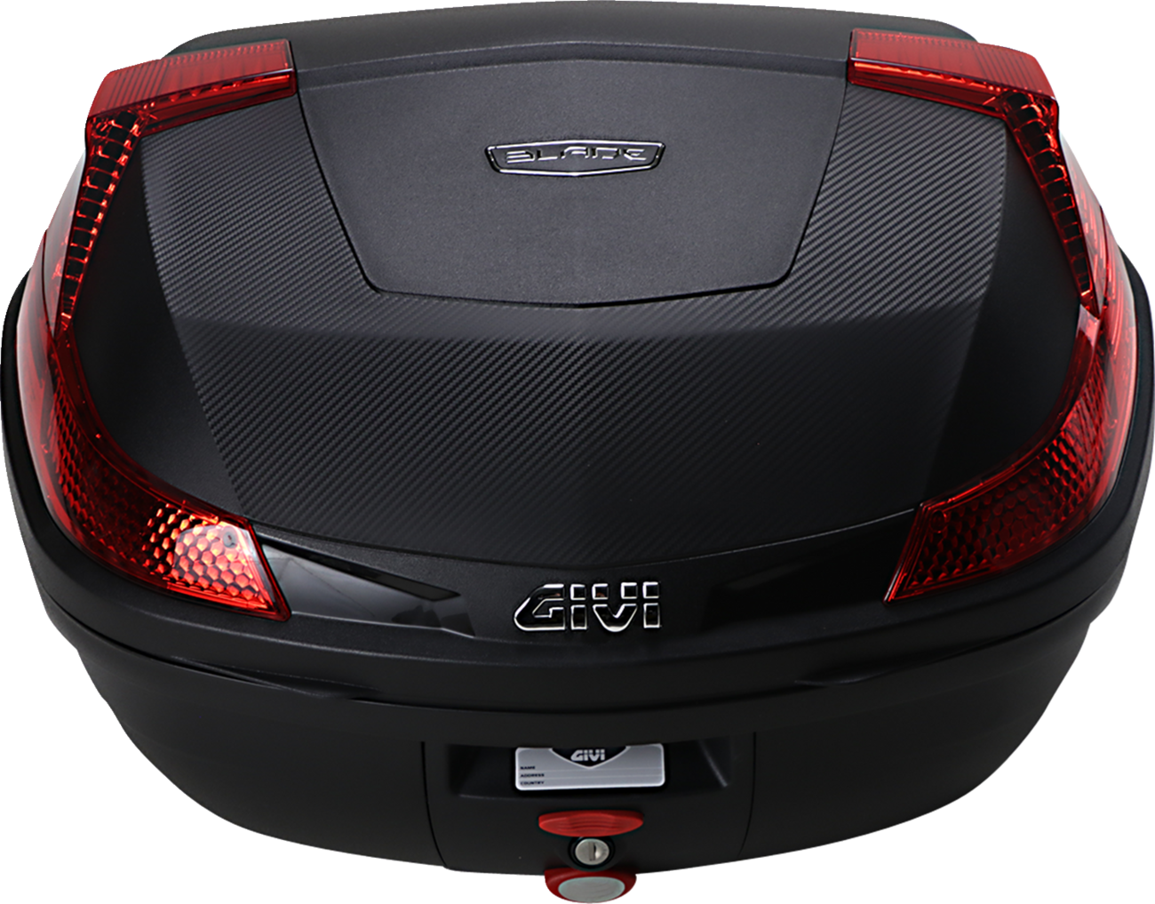 GIVI Top Case - Red Lens - 47 Liter