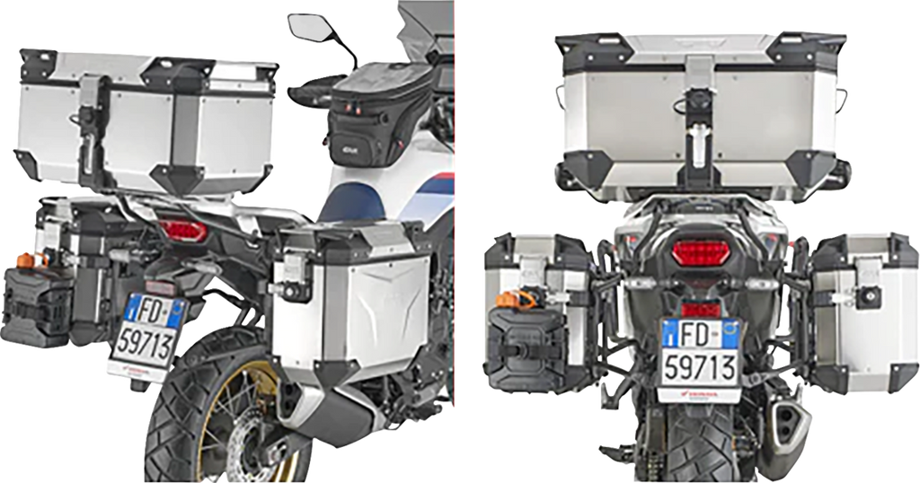 GIVI Pannier Holder - Side Case Hardware - Silver