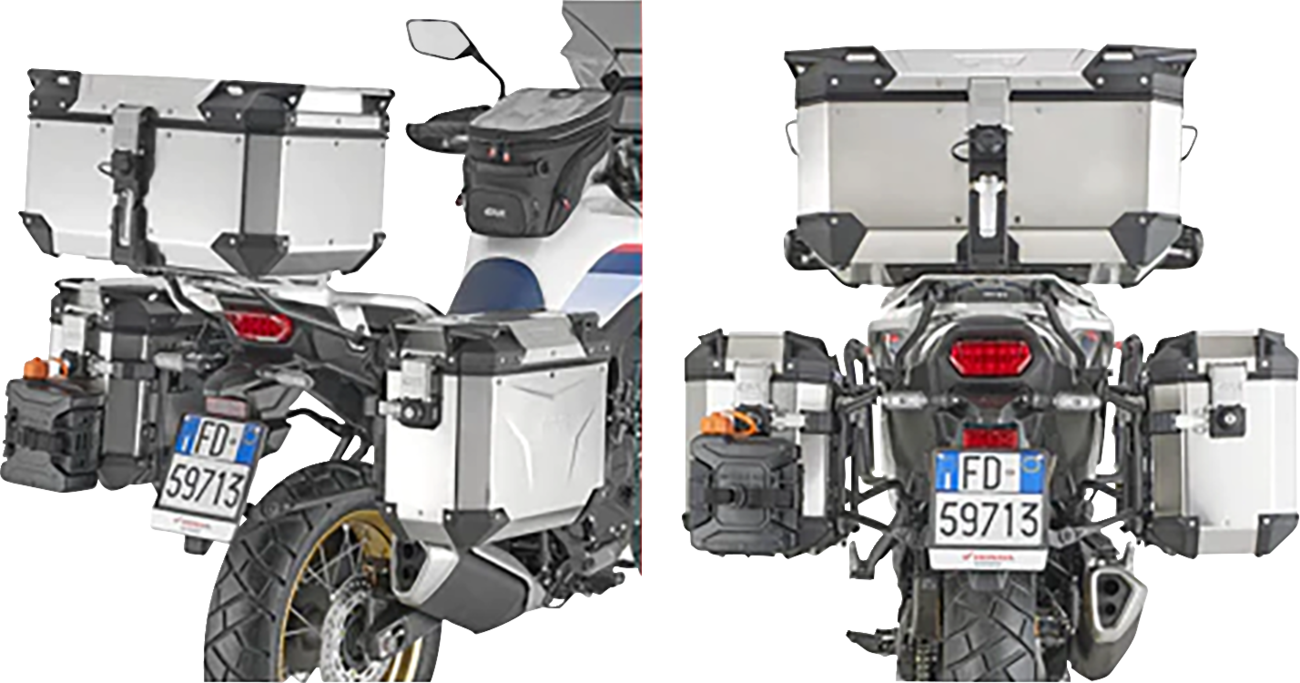 GIVI Pannier Holder - Side Case Hardware - Silver