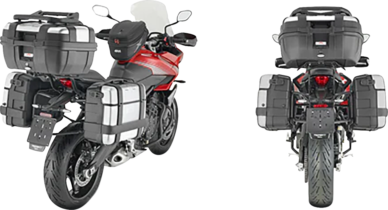 GIVI Pannier Holder - Side Case Hardware - Black/Silver