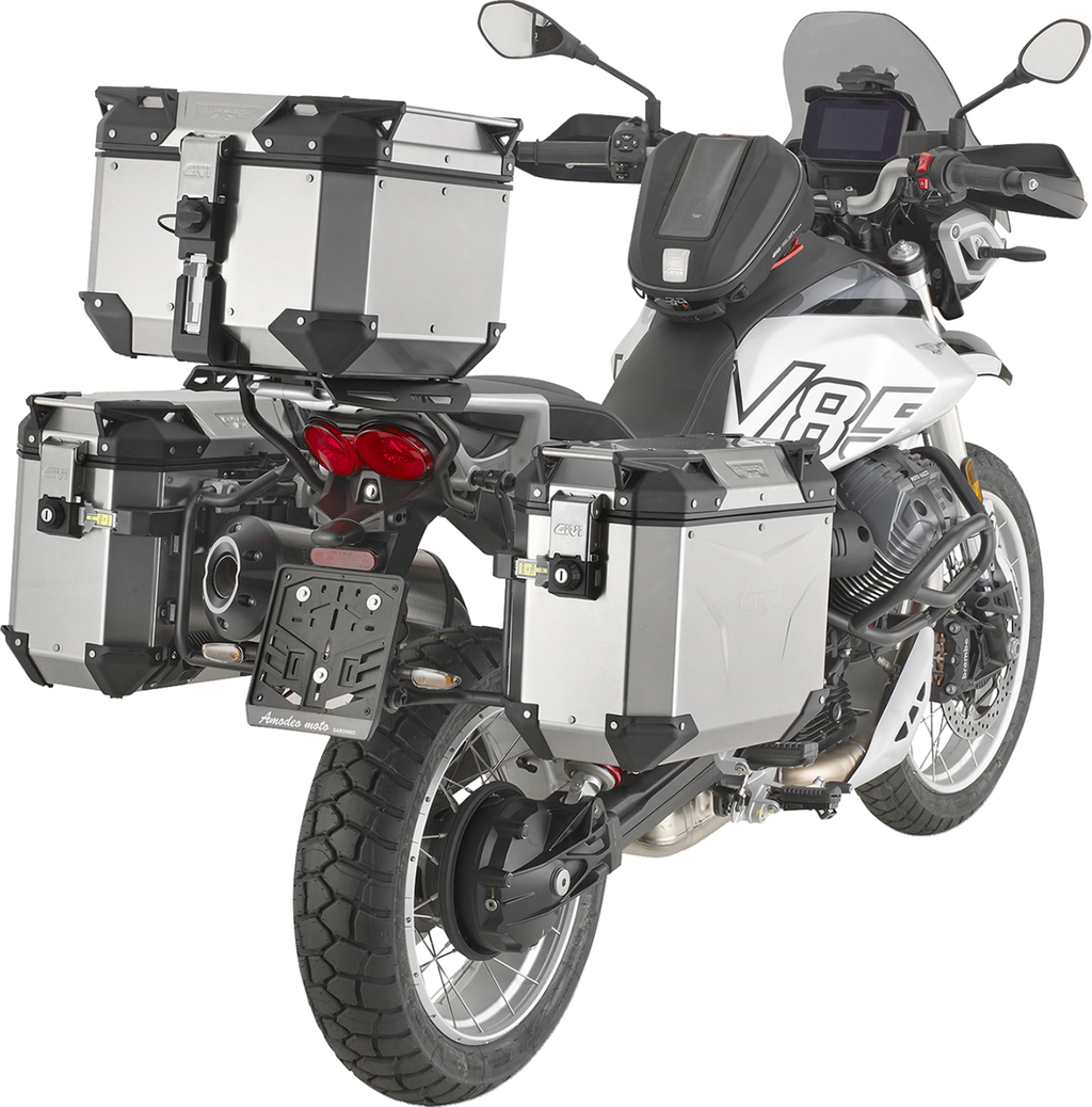 GIVI Side Rack Pannier Holder - Outback - Guzzi V85
