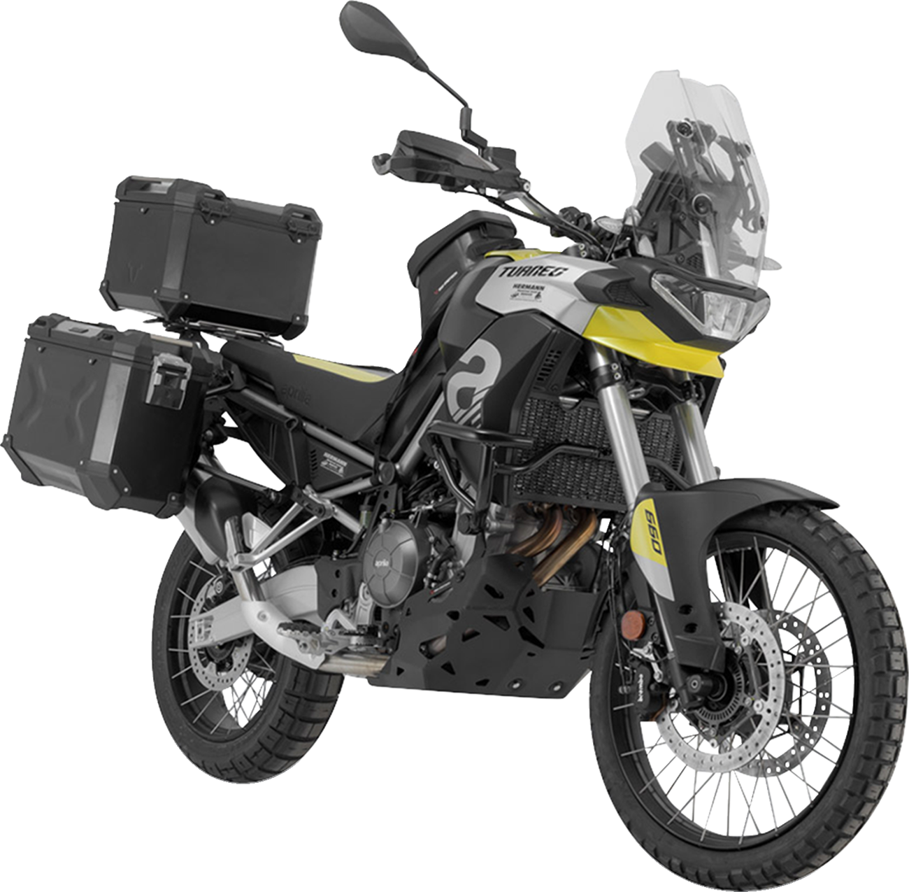Adventure Luggage System - Black - Aprilia Tuareg 660 '22-'24 (1)