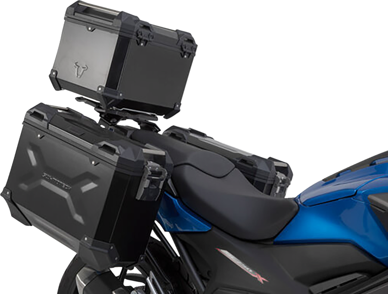 Adventure Luggage System - Black - Honda NC750 '16-'20 (1)