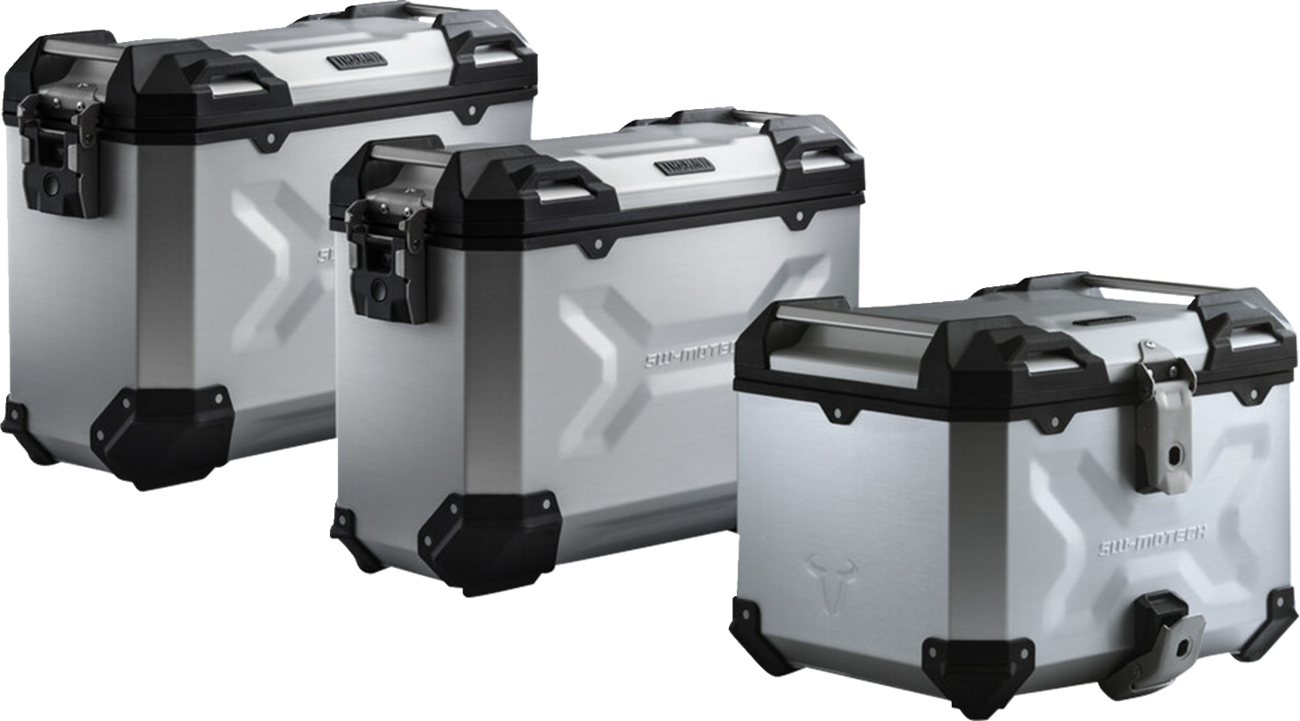 Adventure Luggage System - Silver - Honda Africa Twin '18-'22 (1)