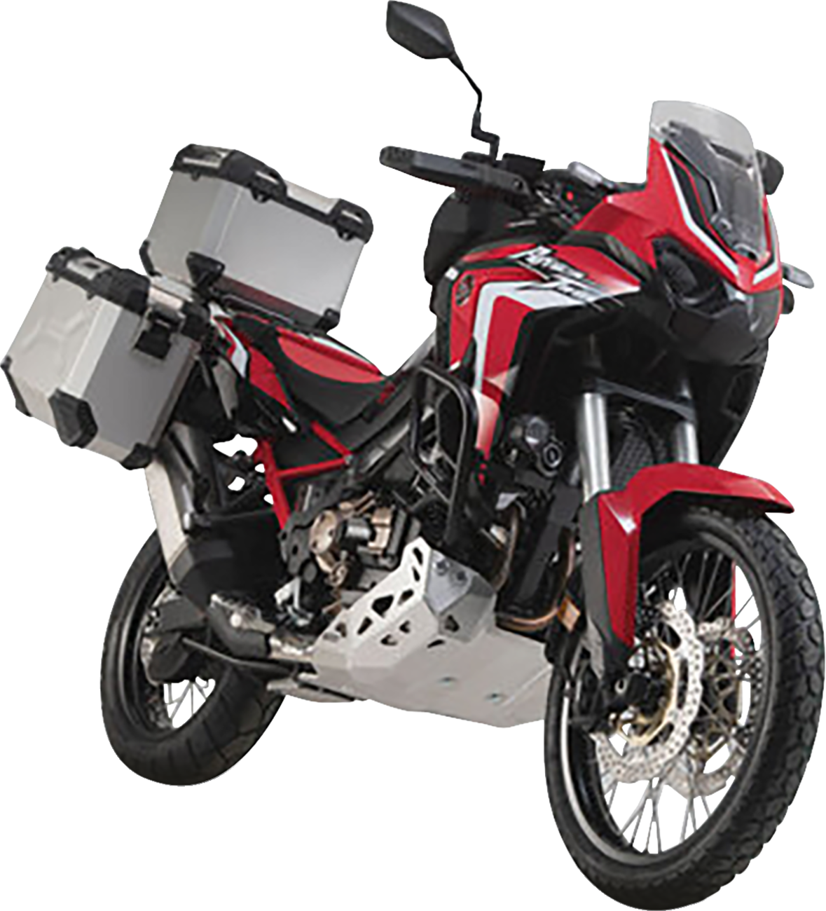 Adventure Luggage System - Silver - Honda Africa Twin '19-'21 (1)