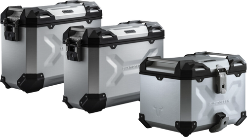 Adventure Luggage System - Silver - Honda NC750 '14-'15 (1)