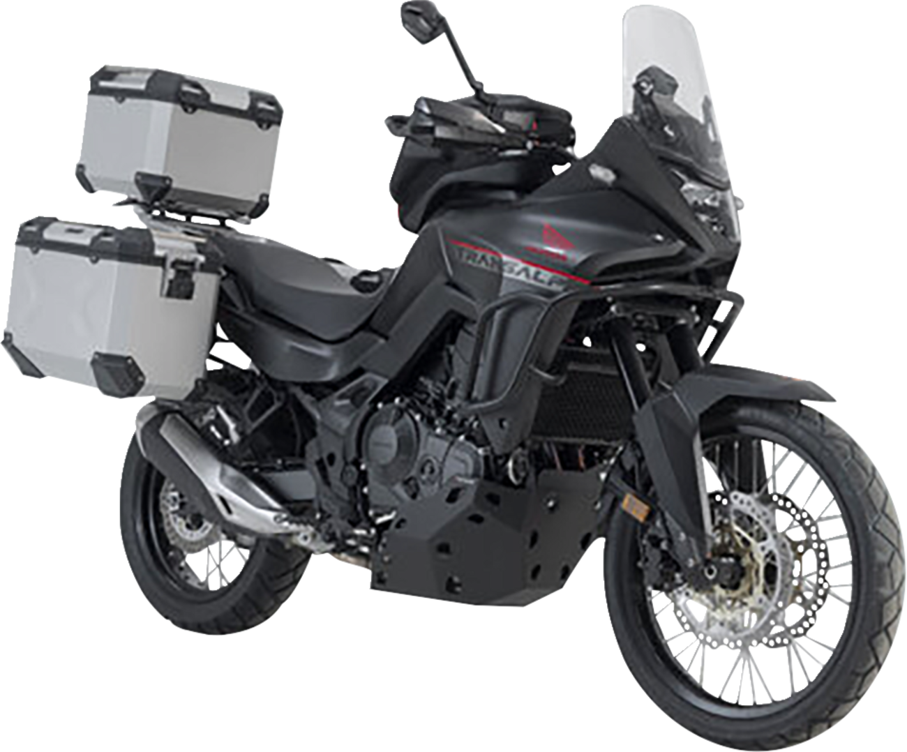 Adventure Luggage System - Silver - Honda Transalp '24 (1)