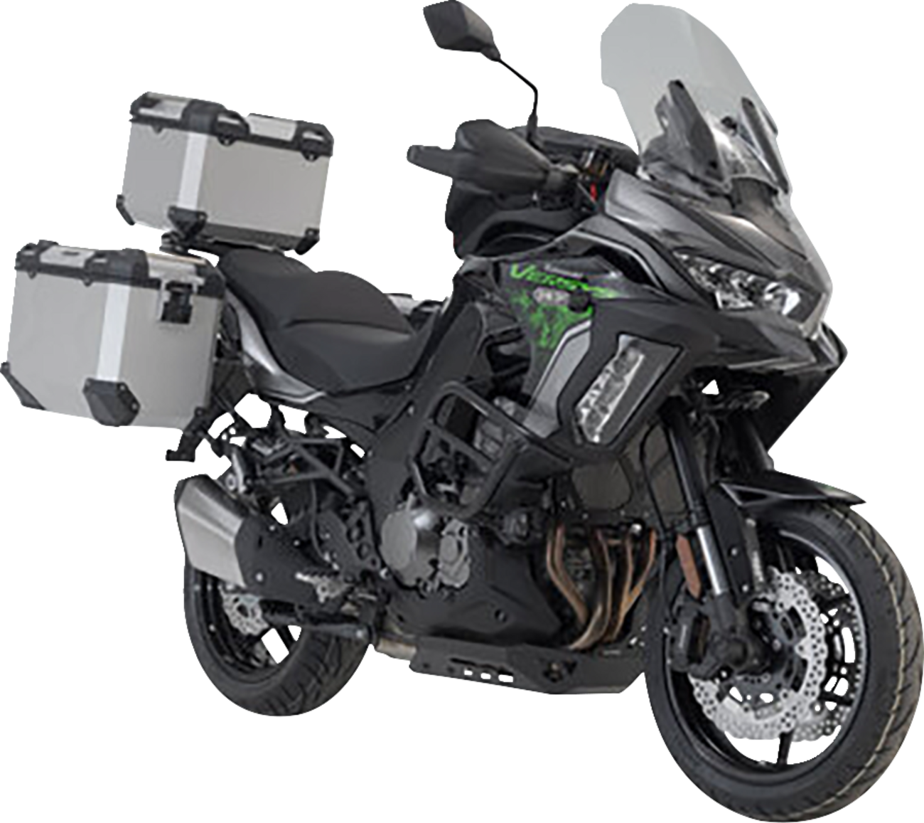 Adventure Luggage System - Silver - Kawasaki Versys 1000 '18-'19 (1)