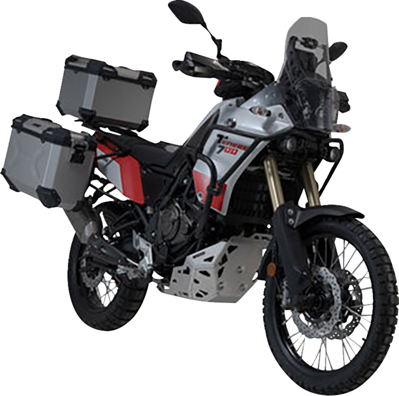 Adventure Luggage System - Silver - Yamaha Tenere 700 '20-'24 (1)