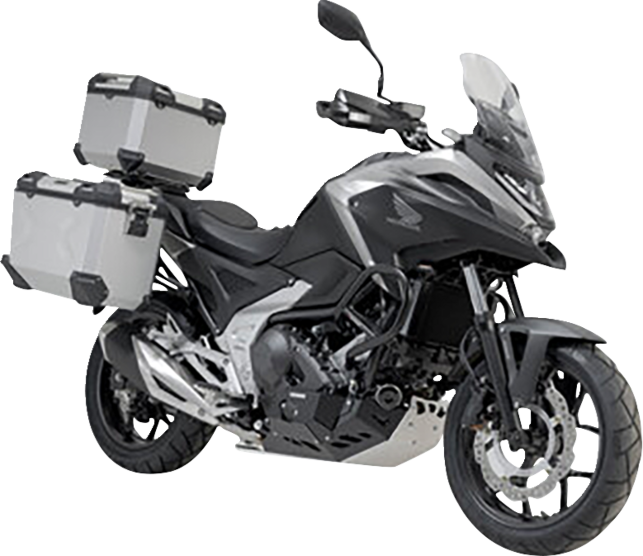 Adventure Luggage System - Silver - Honda NC750 '20-'24 (1)
