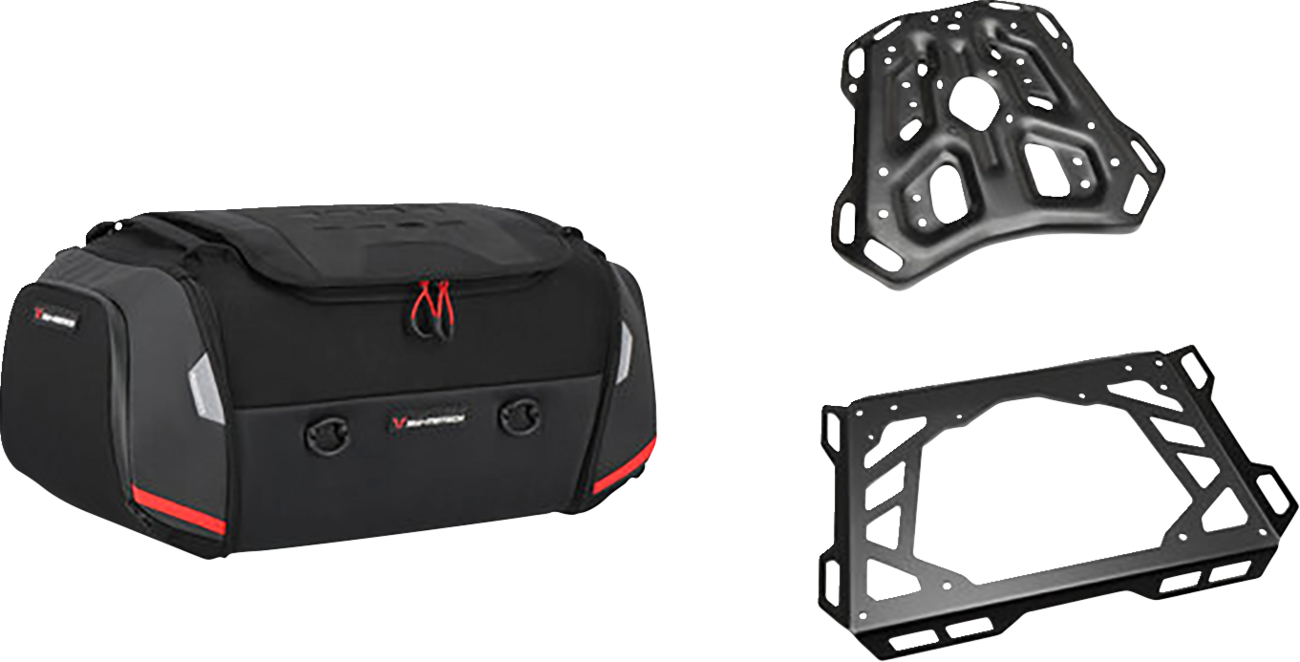 Rackpack Tail Bag System - Black - Honda Africa Twin '18-'24 (1)