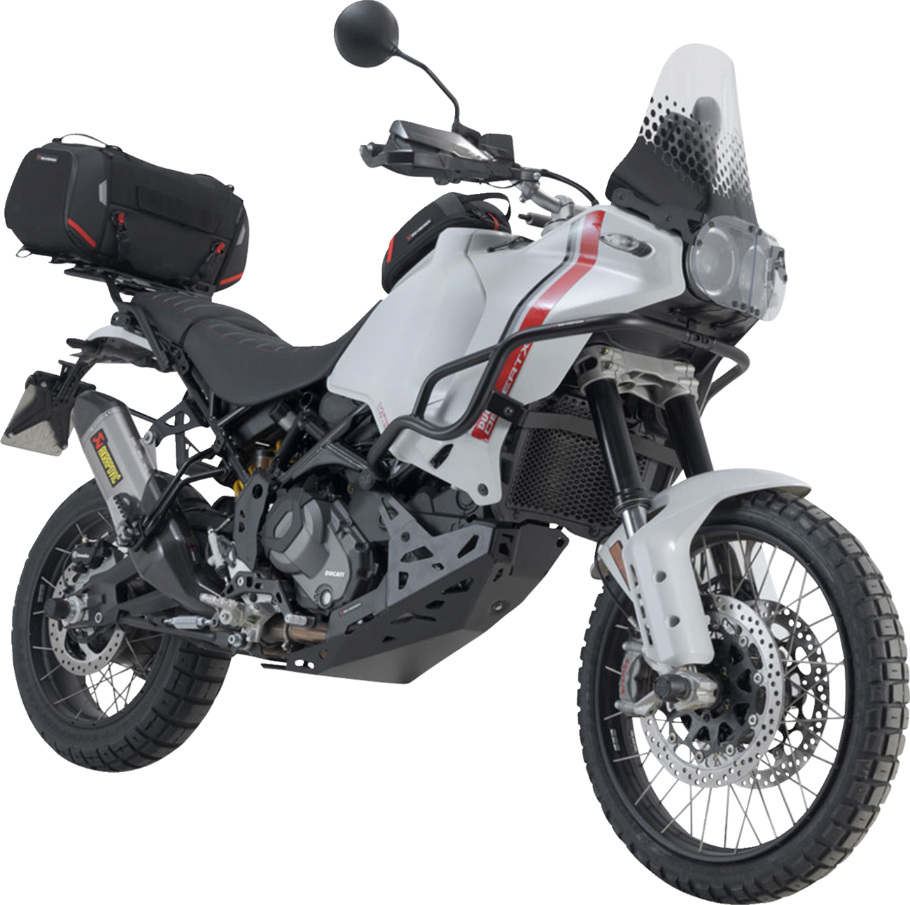 Rackpack Tail Bag System - Black - Ducati DesertX '22-'25 (1)