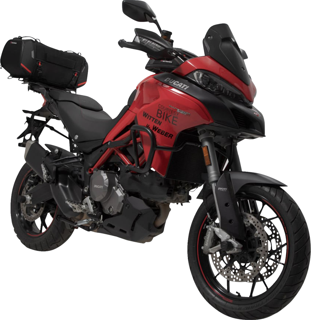 Rackpack Tail Bag System - Black - Ducati Multistrada 950/1200/1260/V2 '16-'24 (1)