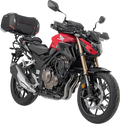 Rackpack Tail Bag System - Black - Honda CB500/CBR500 '18-'24 (1)