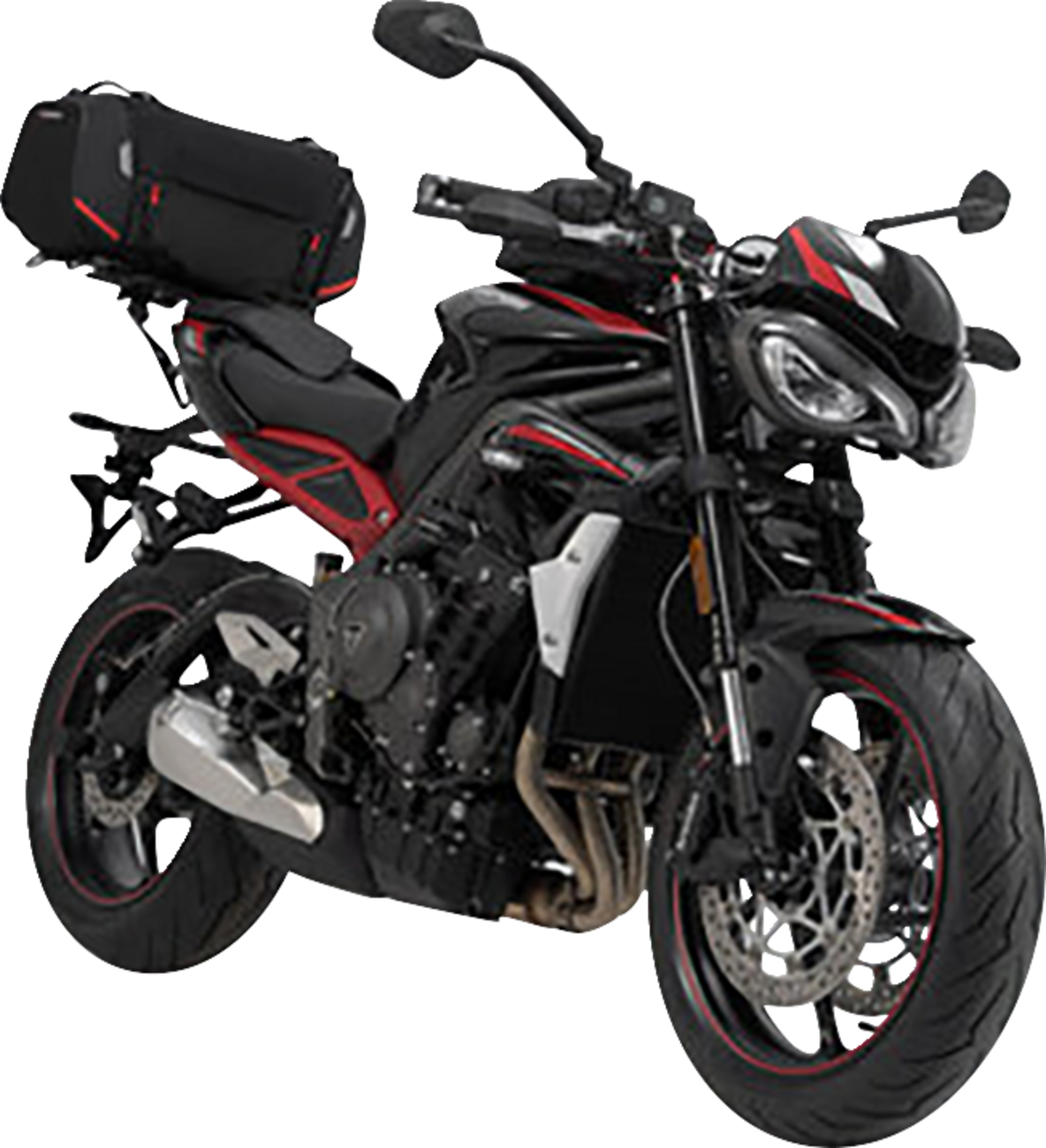 Rackpack Tail Bag System - Black - Honda CBF500/CB600F/CB1000F '04-'13 (1)