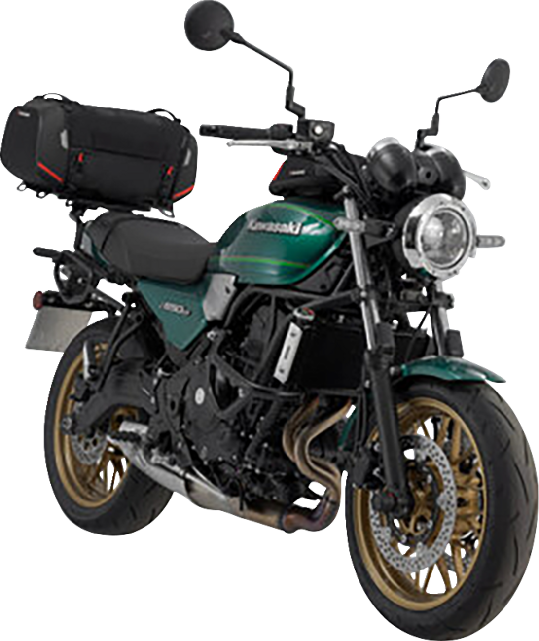 Rackpack Tail Bag System - Black - Kawasaki Z650RS '22-'24 (1)