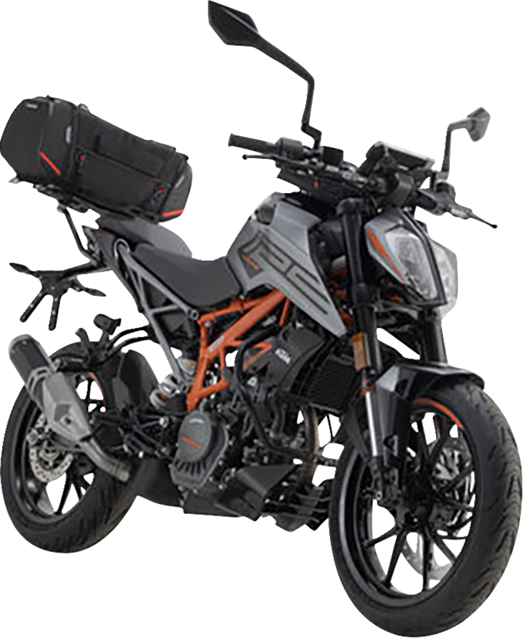 Rackpack Tail Bag System - Black - KTM Duke 125/390 '17-'23 (1)