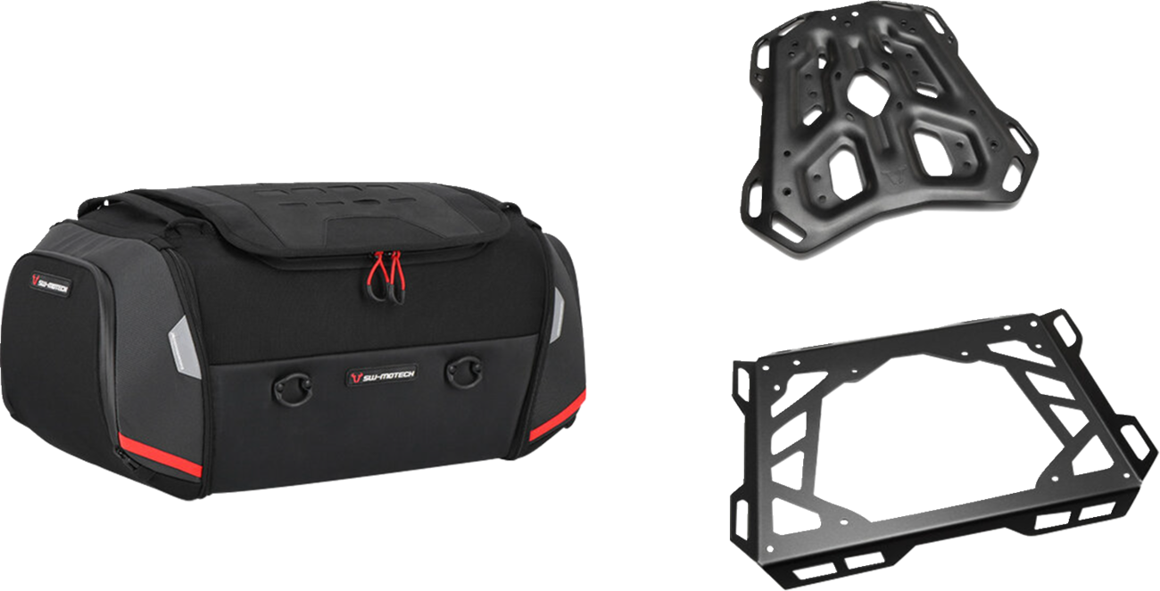 Rackpack Tail Bag System - Black - Suzuki VStrom 800 '23-'26 (1)