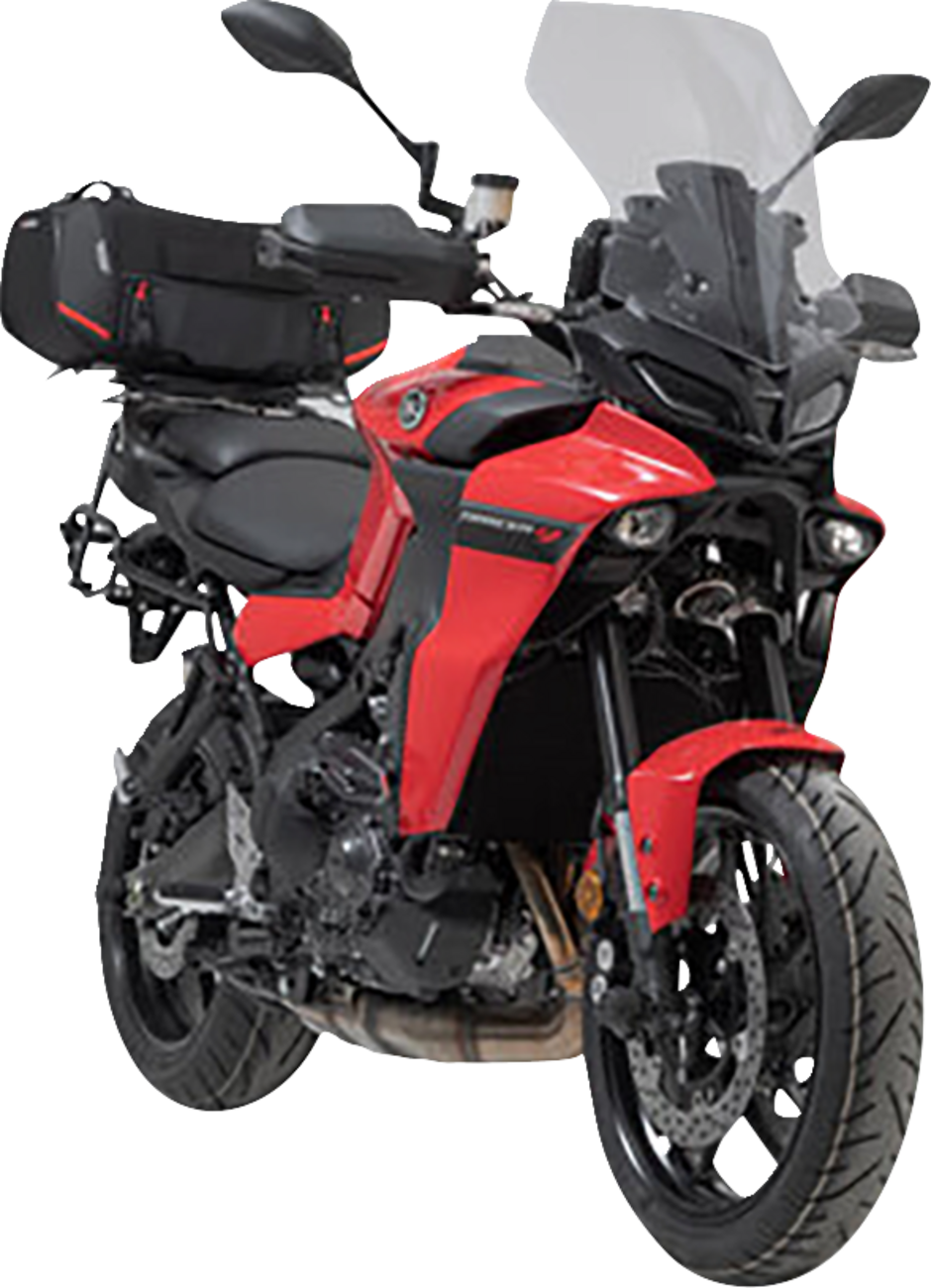 Rackpack Tail Bag System - Black - Yamaha Tracer '20-'24 (1)