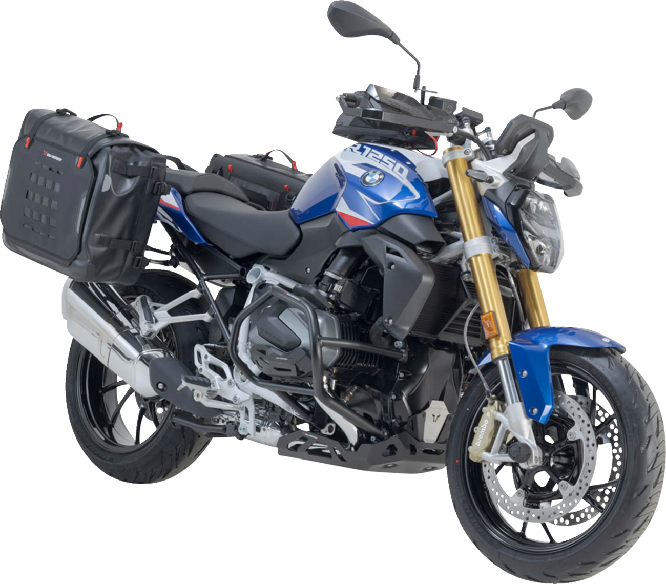 SysBag Side Bag System - Black - BMW R1200R/R1250R '14-'24 (1)