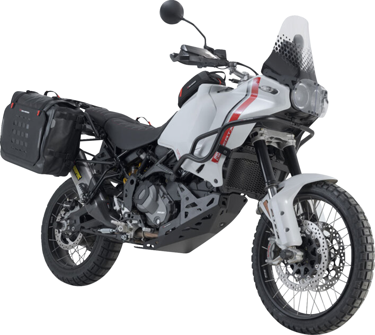 SysBag Side Bag System - Black - Ducati DesertX '22-'25 (1)