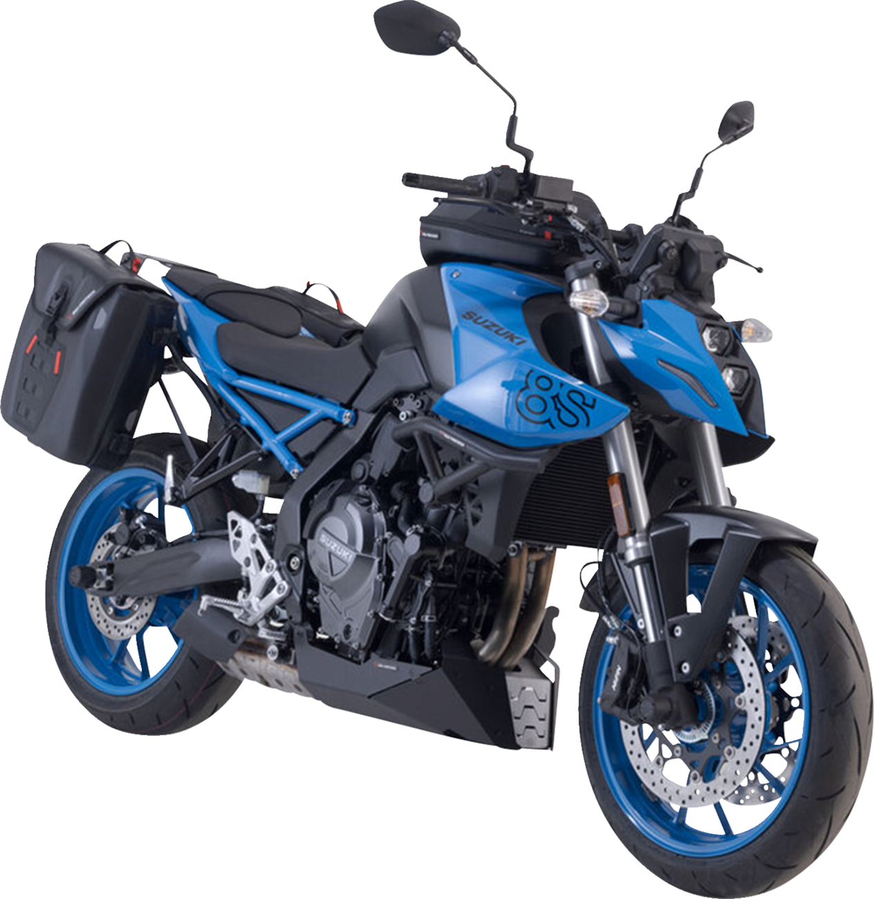 SysBag Side Bag System - Black - Suzuki GSX-8S '23-'24 (1)