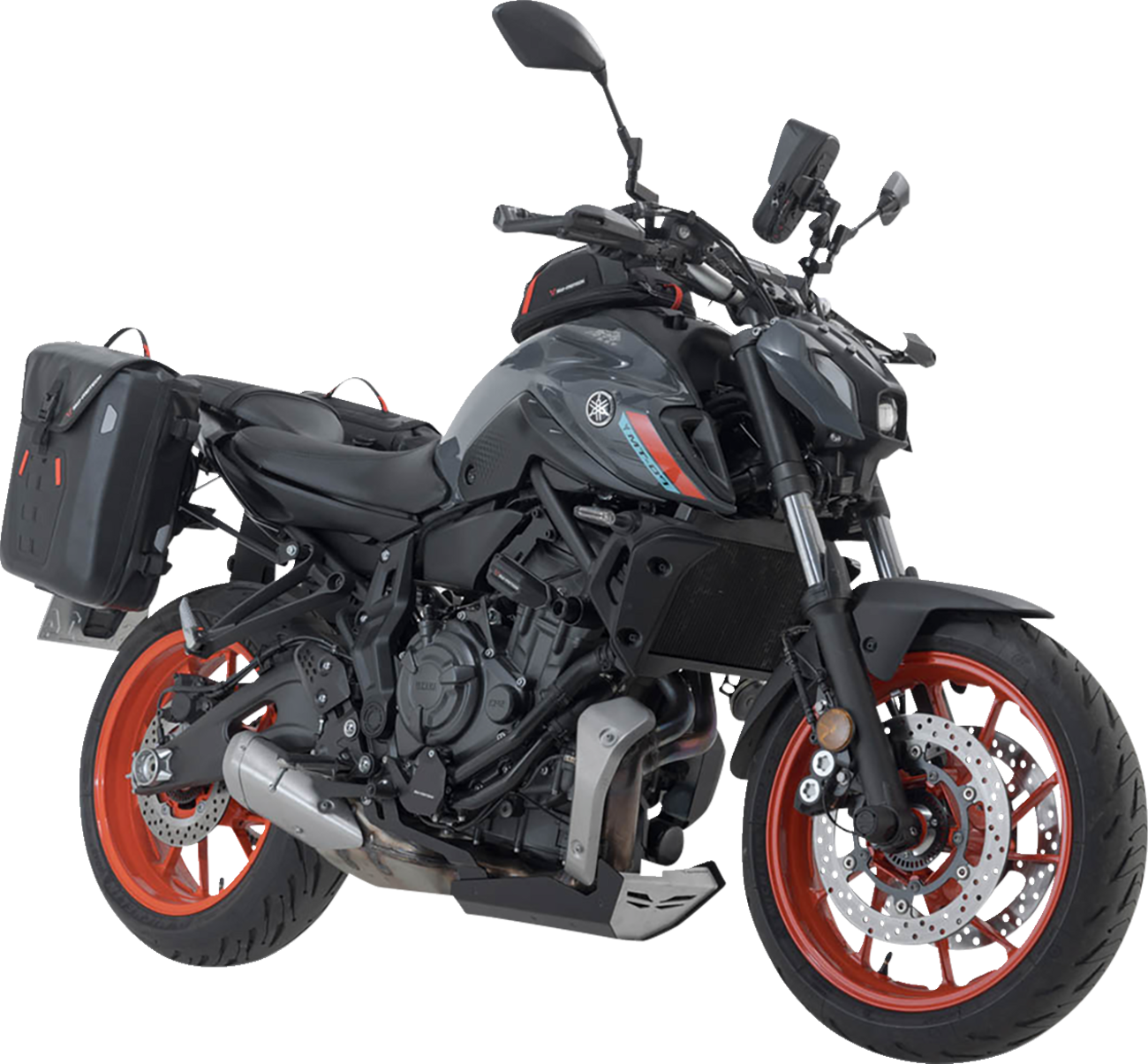 SysBag Side Bag System - Black - Yamaha MT-07 '18-'24 (1)