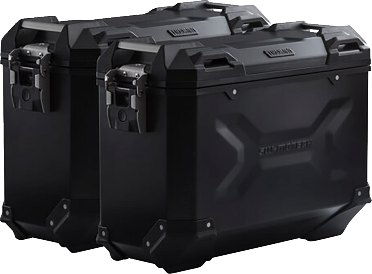 TRAX ADV Aluminum Case System - Black - BMW F 650 GS/G 650 GS '99-'15 (1)