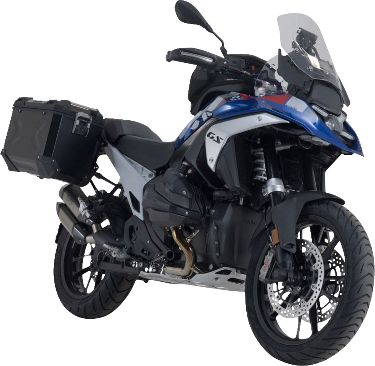 TRAX ADV Aluminum Case System - Black - BMW R 1300 GS '24 (1)