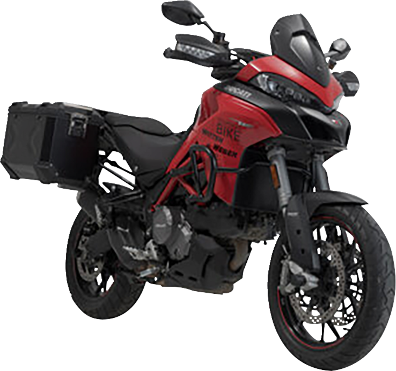 TRAX ADV Aluminum Case System - Black - Ducati Multistrada 950/1200/1260/V2 '15-'24 (1)