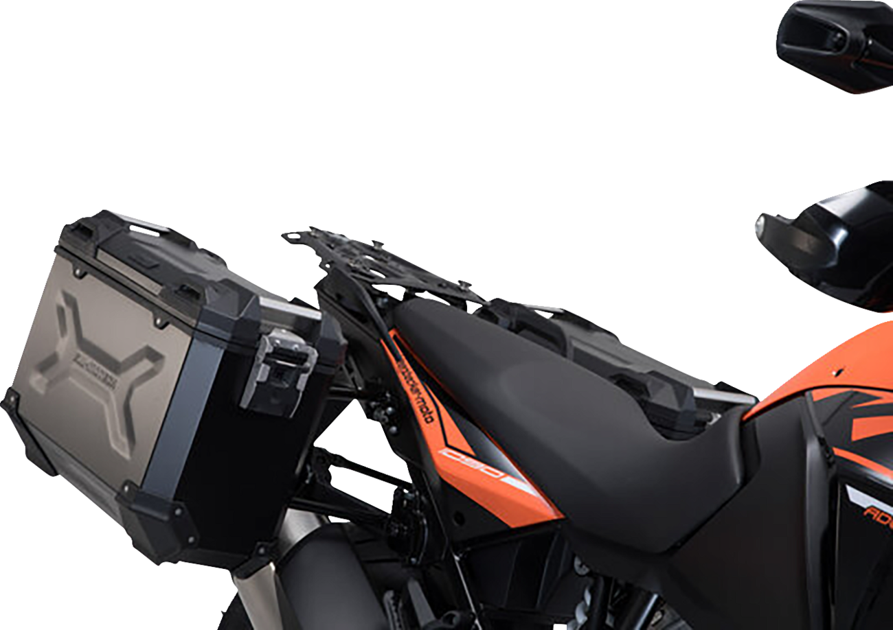 TRAX ADV Aluminum Case System - Black - KTM Adventure 1050/1090/1190/Super Adventure 1290 '13-'20 (1)