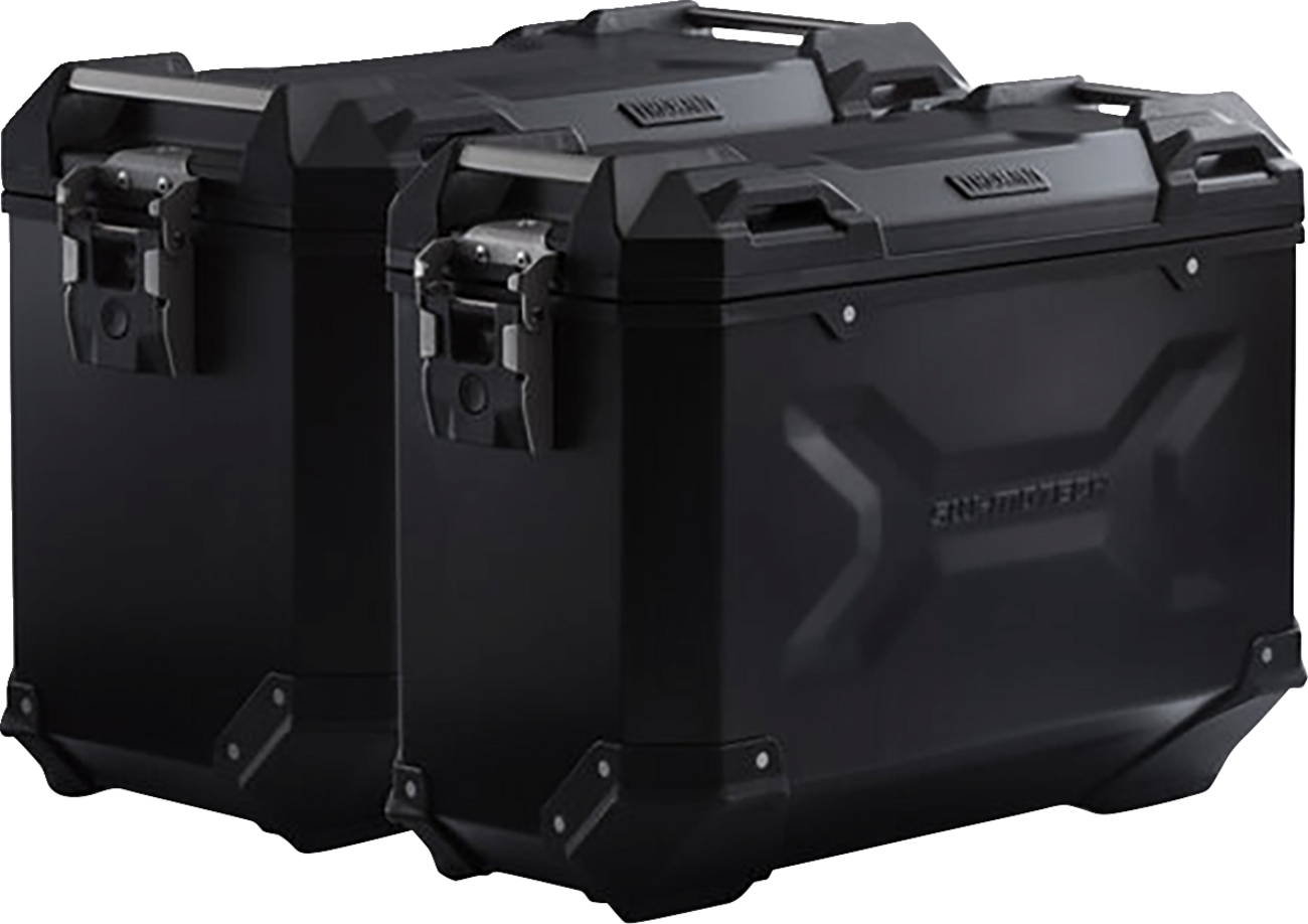 TRAX ADV Aluminum Case System - Black - Husqvarna Norden 901 '22-24 (1)