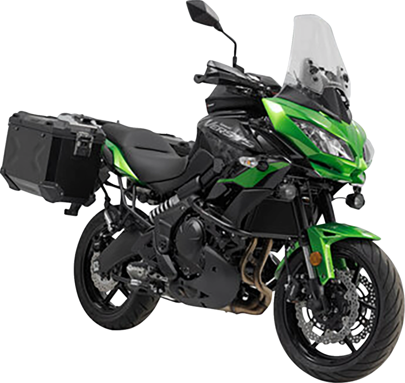 TRAX ADV Aluminum Case System - Black - Kawasaki Versys 650 '14-'24 (1)
