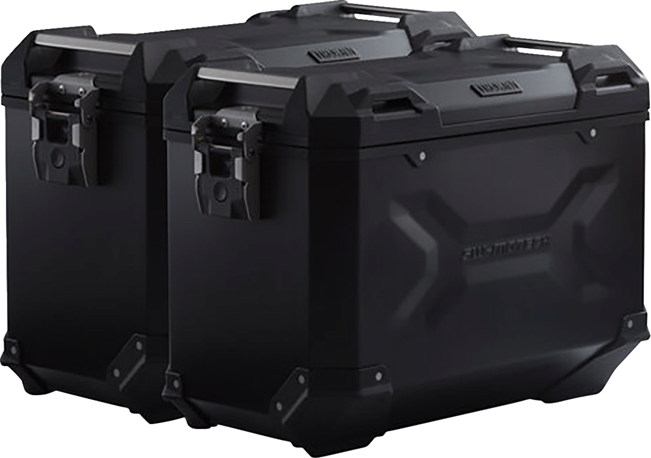 TRAX ADV Aluminum Case System - Black - Ducati Multistrada 1200 '10-'14 (1)