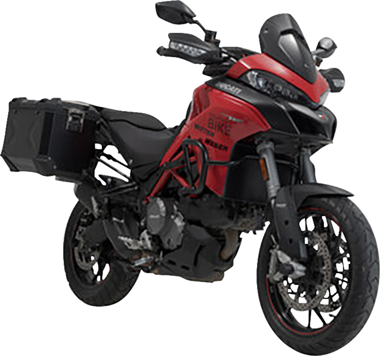 TRAX ADV Aluminum Case System - Black - Ducati Multistrada 950/1200/1260/V2 '15-'24 (1)