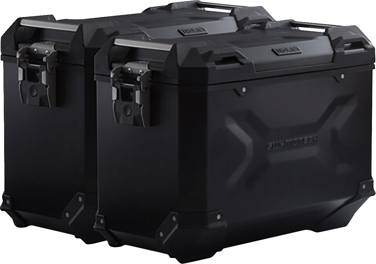 TRAX ADV Aluminum Case System - Black - Triumph Tiger/Tiger Explorer 1200 '12-'21 (1)