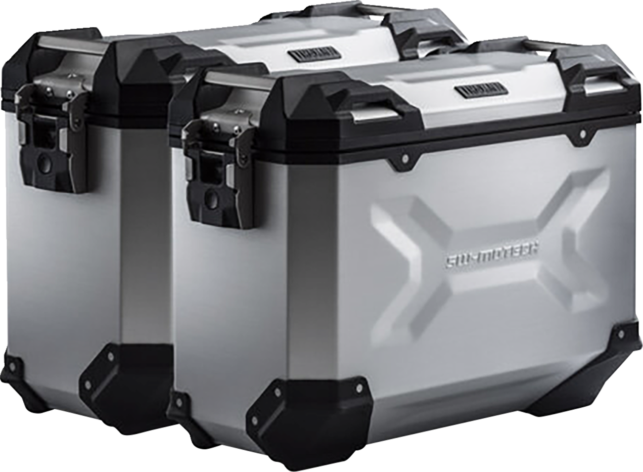 TRAX ADV Aluminum Case System - Silver - BMW F 650 GS/G 650 GS '99-'15 (1)