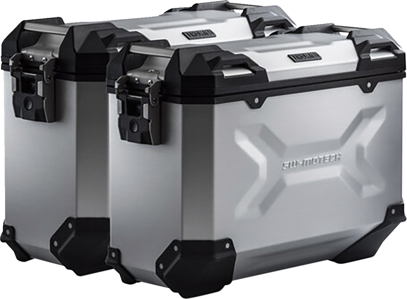 TRAX ADV Aluminum Case System - Silver - BMW S 1000 XR '19-'24 (1)