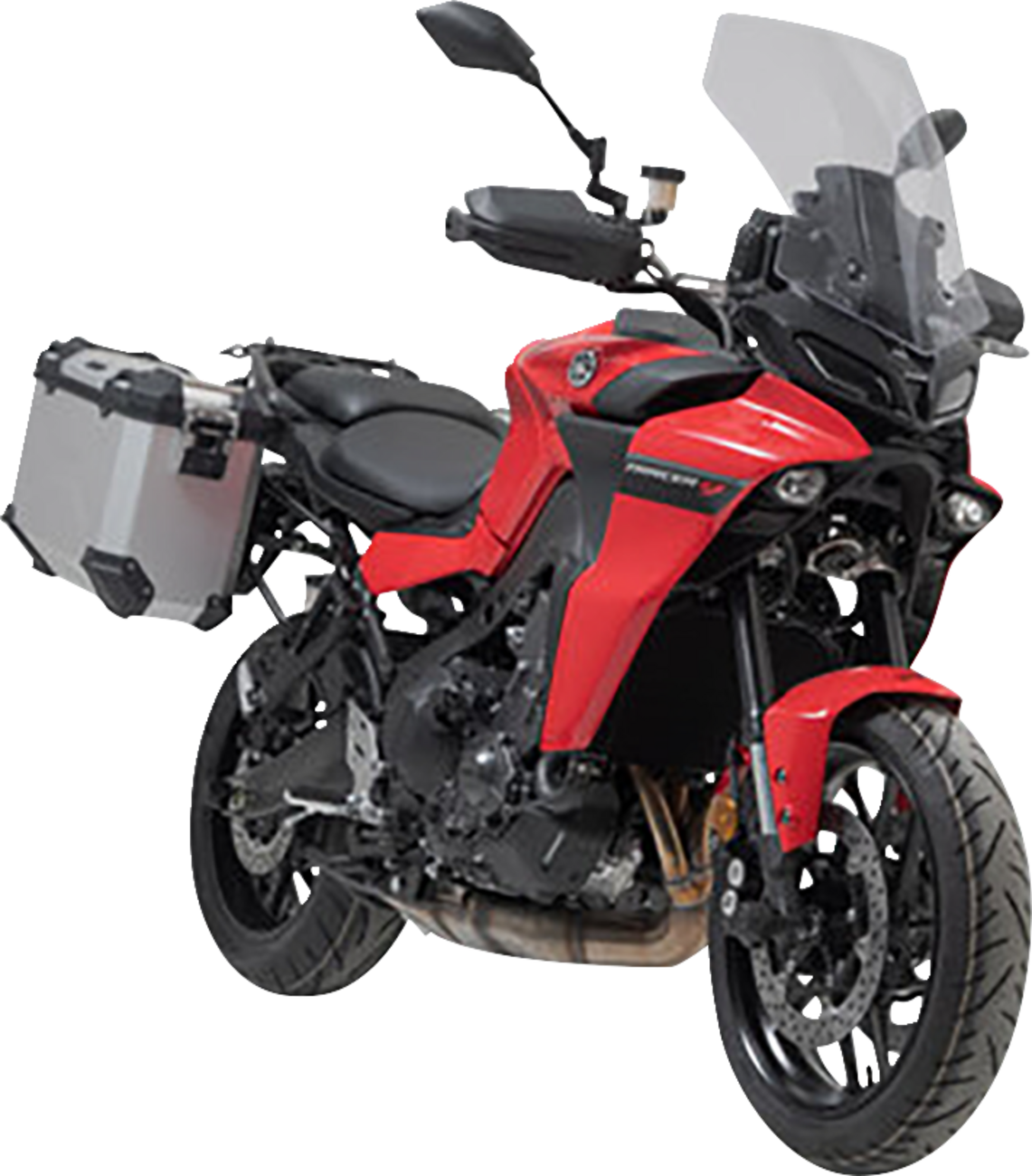 TRAX ADV Aluminum Case System - Silver - Yamaha Tracer 9 GT '21-'24 (1)