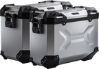 SW-MOTECH TRAX ADV Aluminum Case System - Silver - BMW F 650/700/800 GS '08-'18