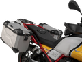 TRAX ADV Aluminum Case System - Silver - Moto Guzzi V85 TT '19-'24 (1)