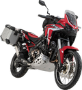 TRAX ADV Aluminum Case System - Silver - Honda Africa Twin '19-'21 (1)